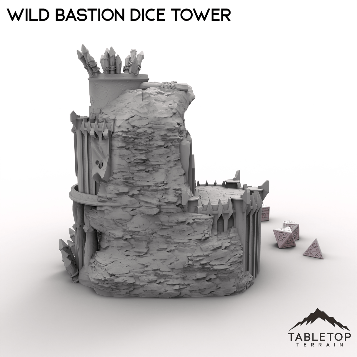 Tabletop Terrain Dice Tower Wild Bastion Dice Tower