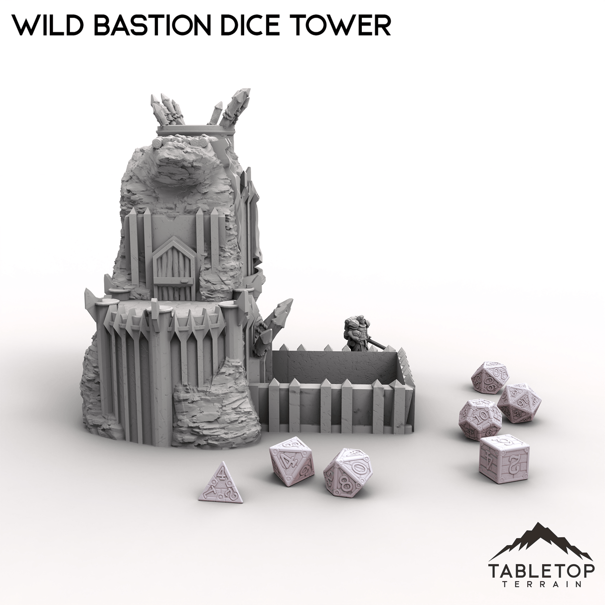 Tabletop Terrain Dice Tower Wild Bastion Dice Tower