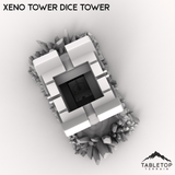 Tabletop Terrain Dice Tower Xeno Tower Dice Tower