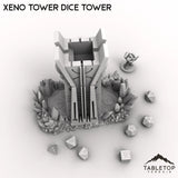 Tabletop Terrain Dice Tower Xeno Tower Dice Tower