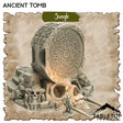 Tabletop Terrain Dungeon Terrain 32mm / Ancient Tomb A Trek Through the Jungle - Thematic Dungeon Terrain