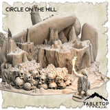 Tabletop Terrain Dungeon Terrain 32mm / Circle on the Hill A Wilderness where Angels have Fallen - Thematic Dungeon Terrain