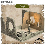 Tabletop Terrain Dungeon Terrain 32mm / City Ruins A Trek Through the Jungle - Thematic Dungeon Terrain