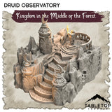 Tabletop Terrain Dungeon Terrain 32mm / Druid Observatory Kingdom in the Middle of the Forest - Thematic Dungeon Terrain
