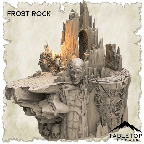 Tabletop Terrain Dungeon Terrain 32mm / Frost Rock Frost Lands - Thematic Dungeon Terrain