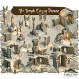Tabletop Terrain Dungeon Terrain 32mm / Full Set The Temple City of Parnas - Thematic Dungeon Terrain