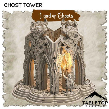 Tabletop Terrain Dungeon Terrain 32mm / Ghost Tower Land of Ghosts - Thematic Dungeon Terrain