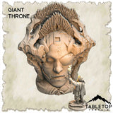 Tabletop Terrain Dungeon Terrain 32mm / Giant Throne Isthmus of a Fallen Angel - Thematic Dungeon Terrain