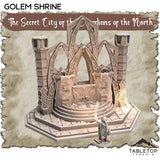 Tabletop Terrain Dungeon Terrain 32mm / Golem Shrine The Secret City of the Guardians of the North - Thematic Dungeon Terrain