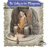 Tabletop Terrain Dungeon Terrain 32mm / High Priest's Throne The Valley of Magicians - Thematic Dungeon Terrain