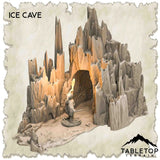 Tabletop Terrain Dungeon Terrain 32mm / Ice Cave Frost Lands - Thematic Dungeon Terrain