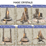 Tabletop Terrain Dungeon Terrain 32mm / Magic Crystals The Valley of Magicians - Thematic Dungeon Terrain