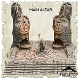 Tabletop Terrain Dungeon Terrain 32mm / Main Altar Lost Portal in the Temples of Azoroth - Thematic Dungeon Terrain