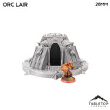 Tabletop Terrain Dungeon Terrain 32mm / Orc Lair Orc Camp - Thematic Dungeon Terrain