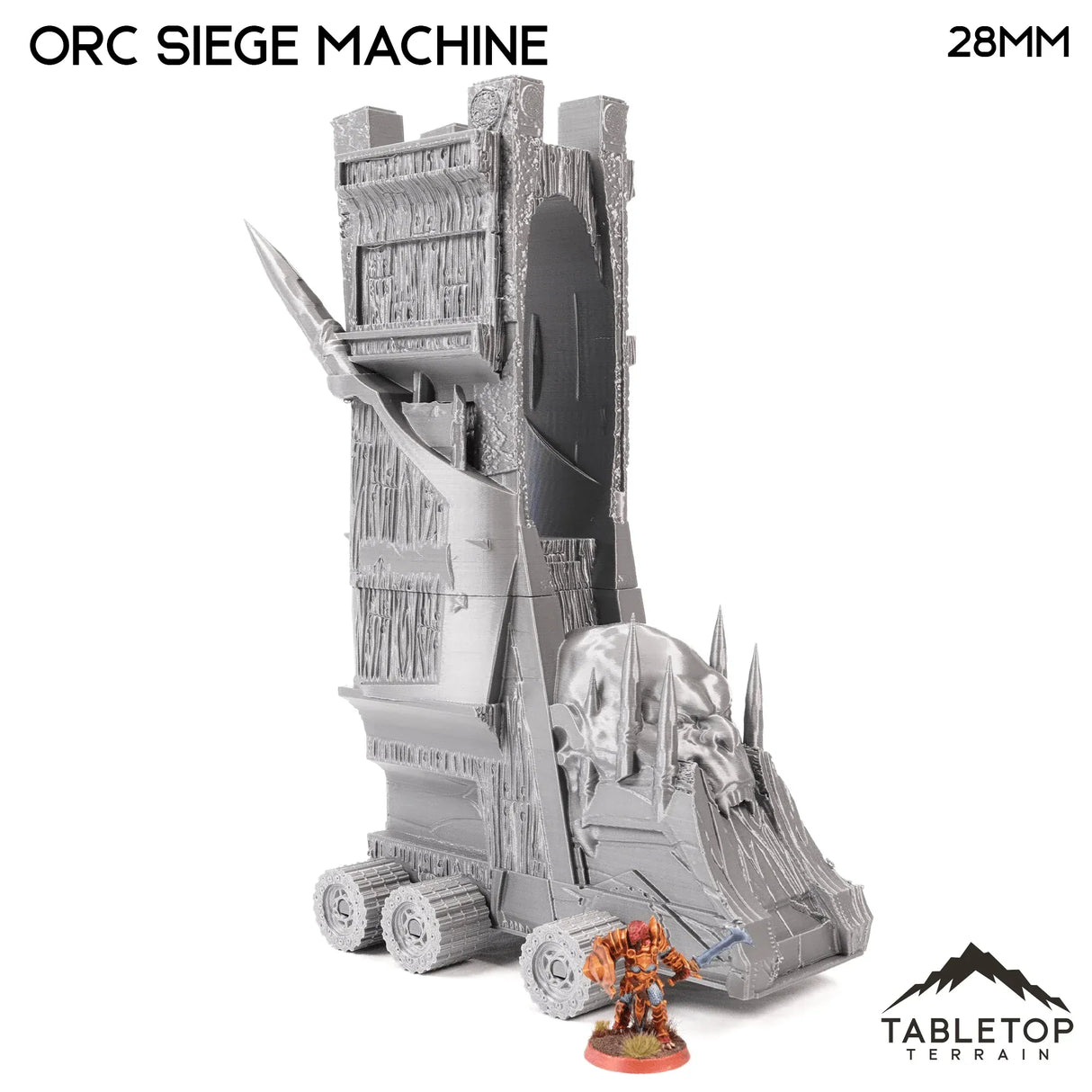 Tabletop Terrain Dungeon Terrain 32mm / Orc Siege Machine Orc Camp - Thematic Dungeon Terrain