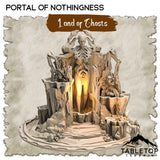 Tabletop Terrain Dungeon Terrain 32mm / Portal of Nothingness Land of Ghosts - Thematic Dungeon Terrain