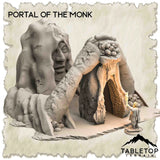 Tabletop Terrain Dungeon Terrain 32mm / Portal of the Monk A Wilderness where Angels have Fallen - Thematic Dungeon Terrain