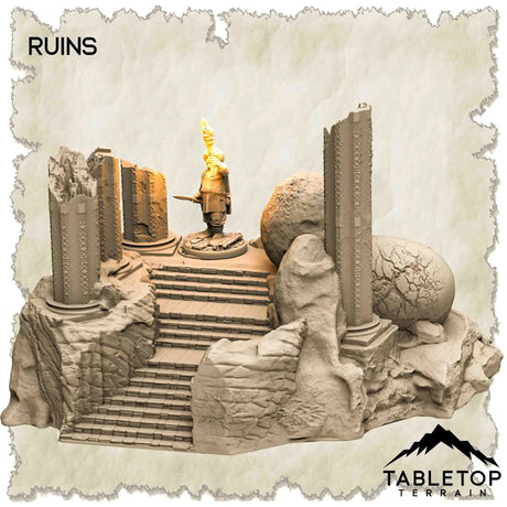 Tabletop Terrain Dungeon Terrain 32mm / Ruins Sunken Ruins - Thematic Dungeon Terrain