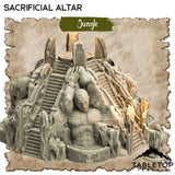 Tabletop Terrain Dungeon Terrain 32mm / Sacrificial Altar A Trek Through the Jungle - Thematic Dungeon Terrain