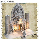 Tabletop Terrain Dungeon Terrain 32mm / Sand Portal Portals - Thematic Dungeon Terrain