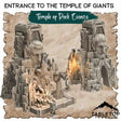 Tabletop Terrain Dungeon Terrain 32mm / Temple of the Rock Giants full set Temple of the Rock Giants - Thematic Dungeon Terrain