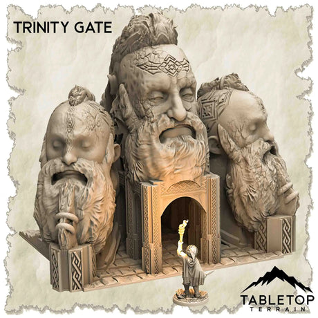 Tabletop Terrain Dungeon Terrain 32mm / Trinity Gate Burial Ground of the Underground Kingdom - Thematic Dungeon Terrain