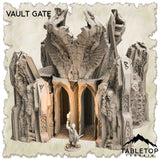 Tabletop Terrain Dungeon Terrain 32mm / Vault Gate Valley of Active Portals - Thematic Dungeon Terrain