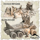 Tabletop Terrain Dungeon Terrain 32mm / Vicious Remains Abandoned Base of Space Elves - Thematic Dungeon Terrain