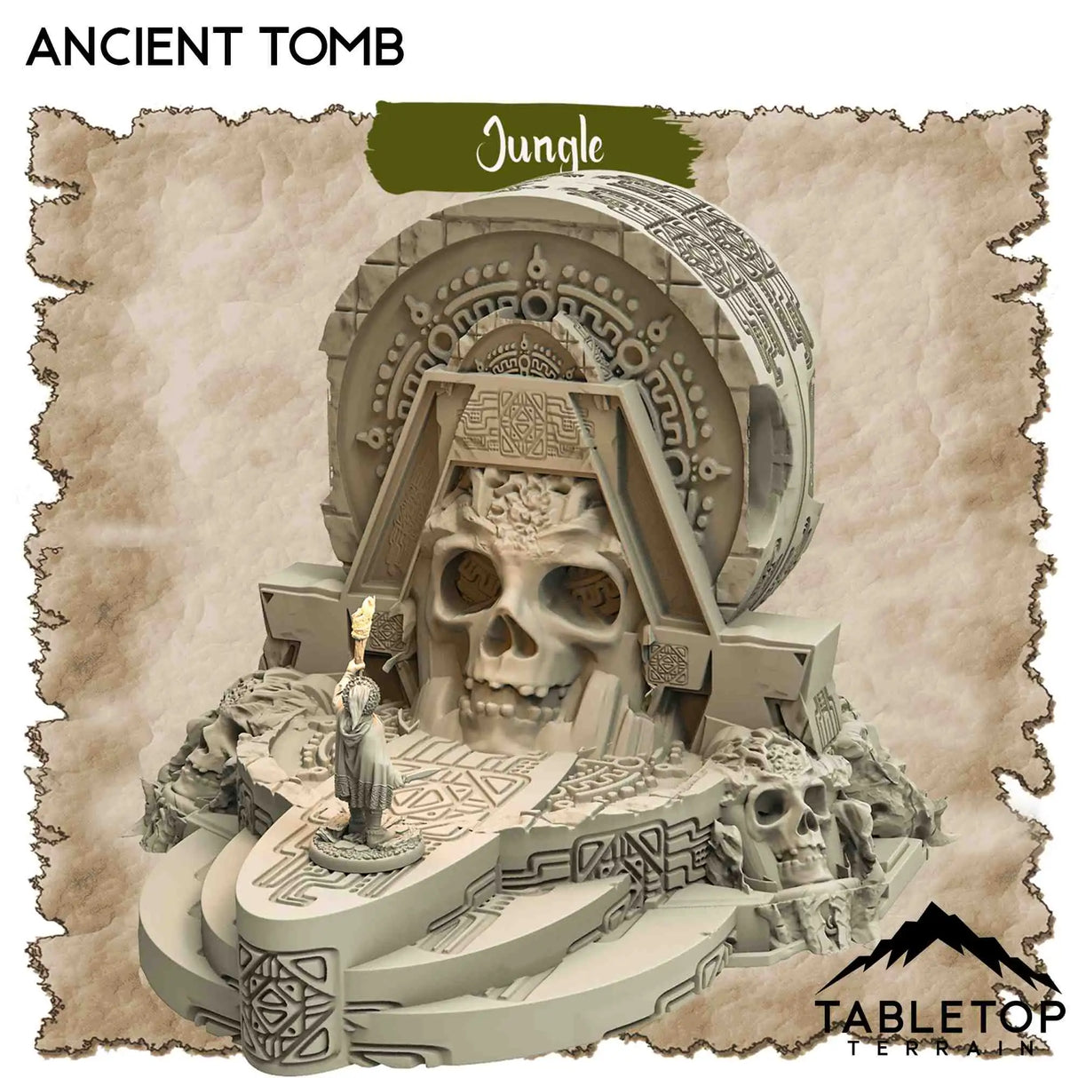 Tabletop Terrain Dungeon Terrain A Trek Through the Jungle - Thematic Dungeon Terrain