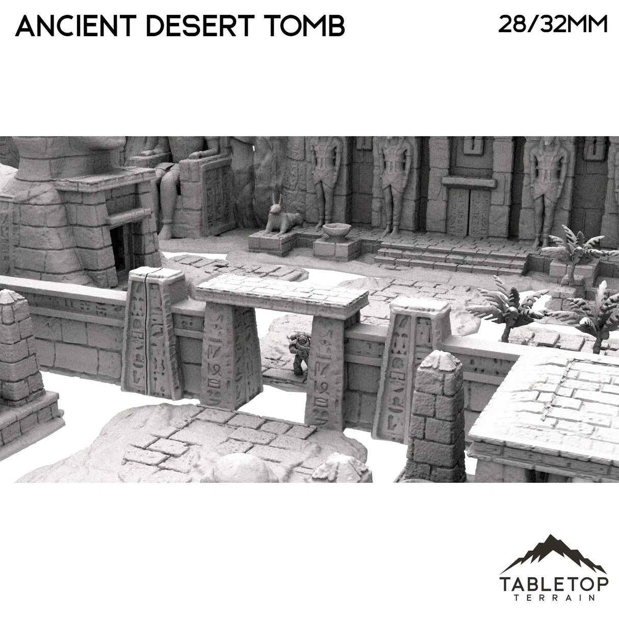 Tabletop Terrain Dungeon Terrain Ancient Desert Tomb