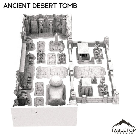 Tabletop Terrain Dungeon Terrain Ancient Desert Tomb