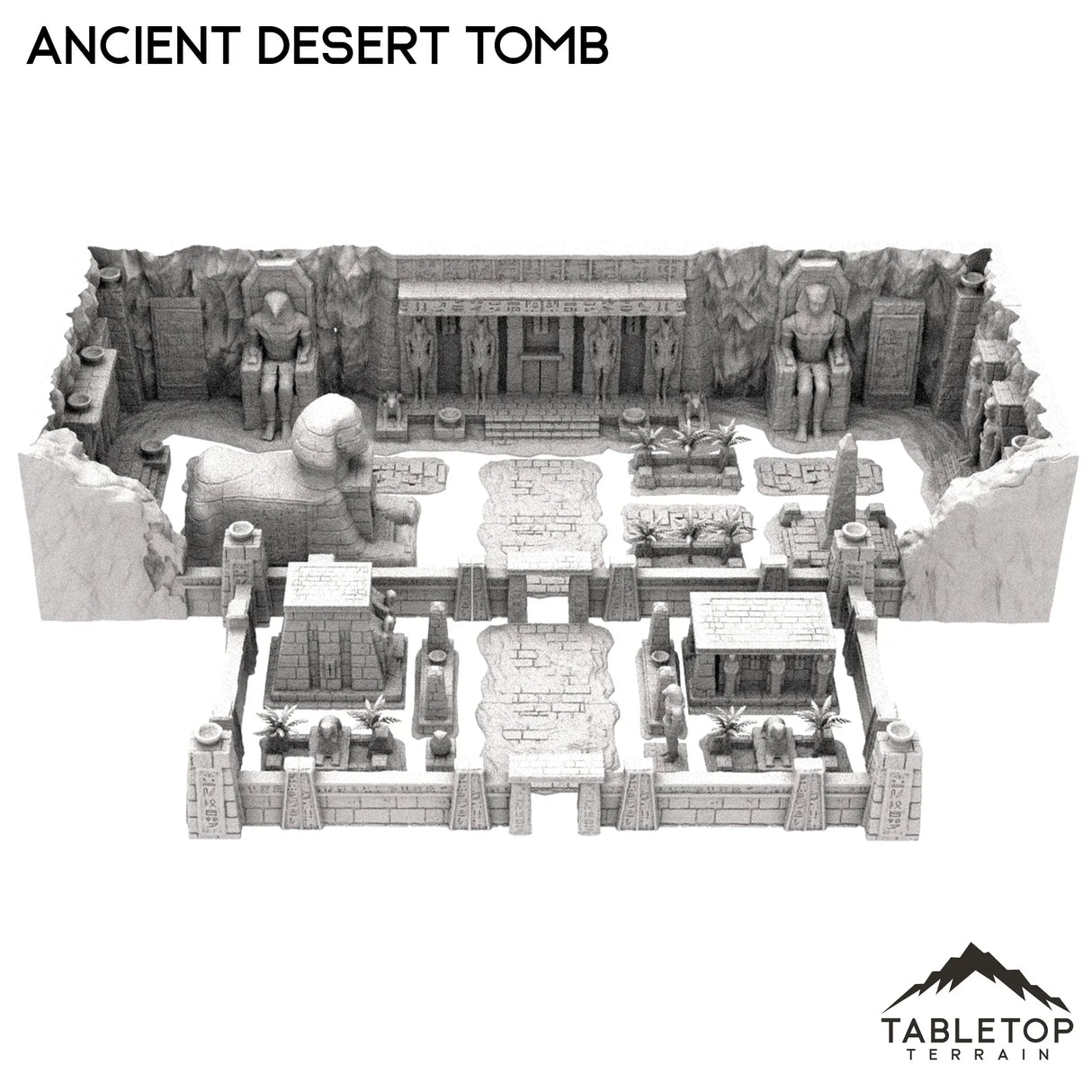 Tabletop Terrain Dungeon Terrain Ancient Desert Tomb