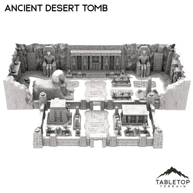 Tabletop Terrain Dungeon Terrain Ancient Desert Tomb