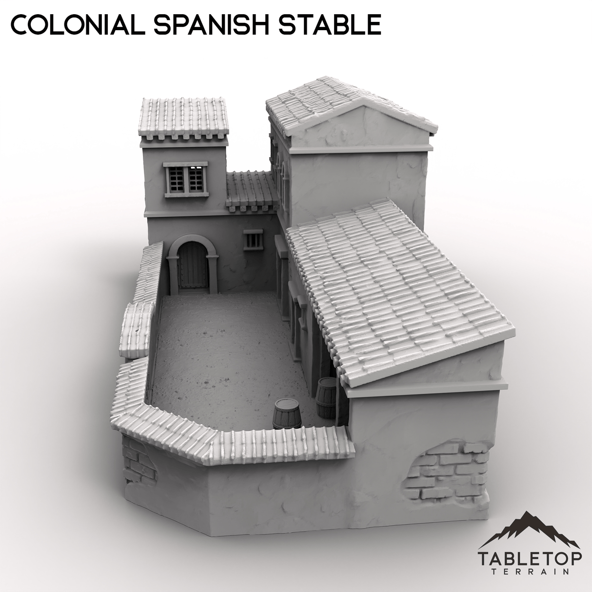 Tabletop Terrain Dungeon Terrain Colonial Spanish Stable