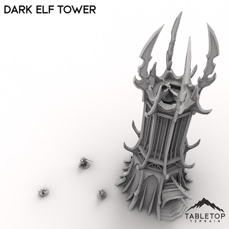 Tabletop Terrain Dungeon Terrain Dark Elf Tower