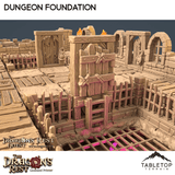 Tabletop Terrain Dungeon Terrain Dungeon Foundation Gaming Board Compatible with HeroQuest First Light