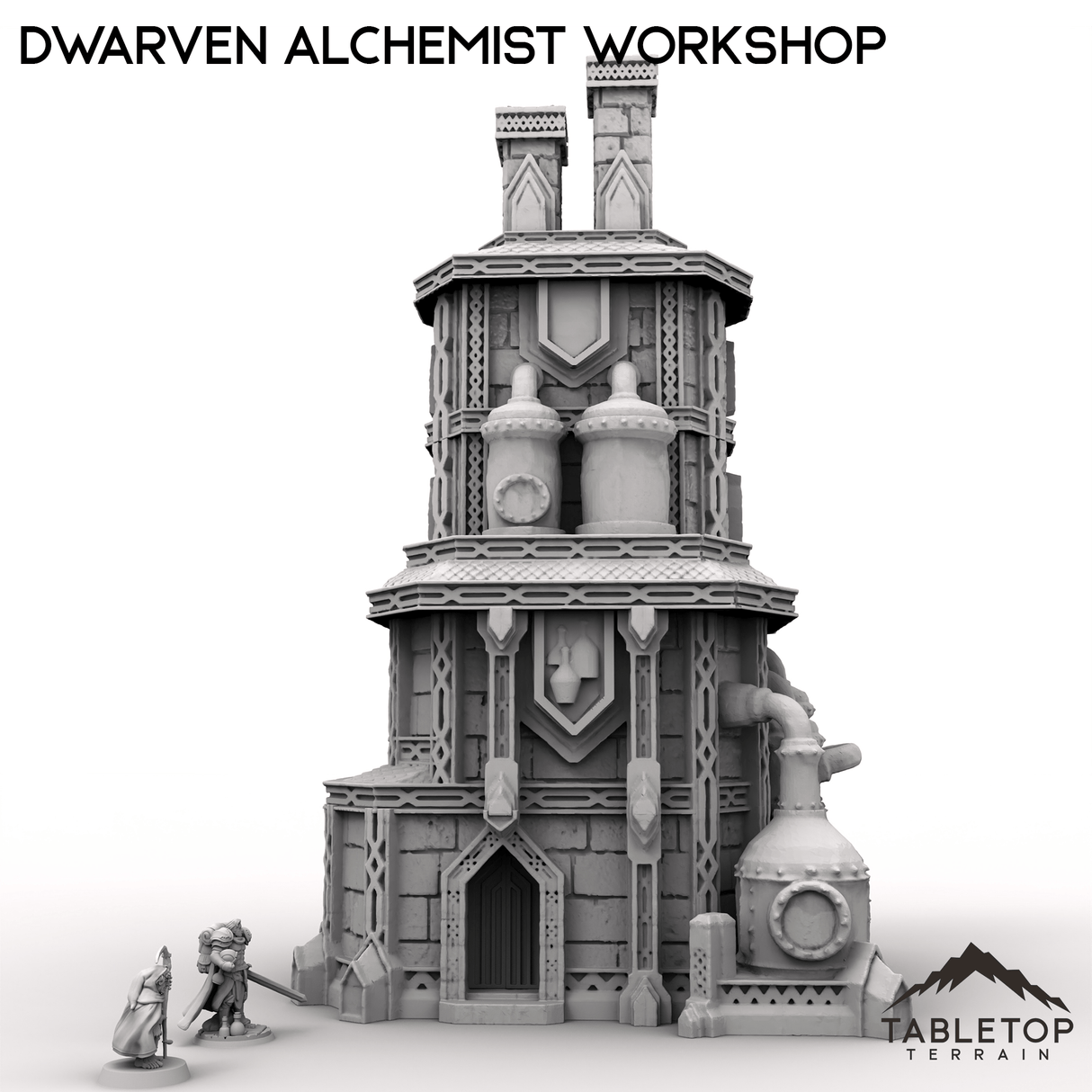 Tabletop Terrain Dungeon Terrain Dwarven Alchemist Workshop