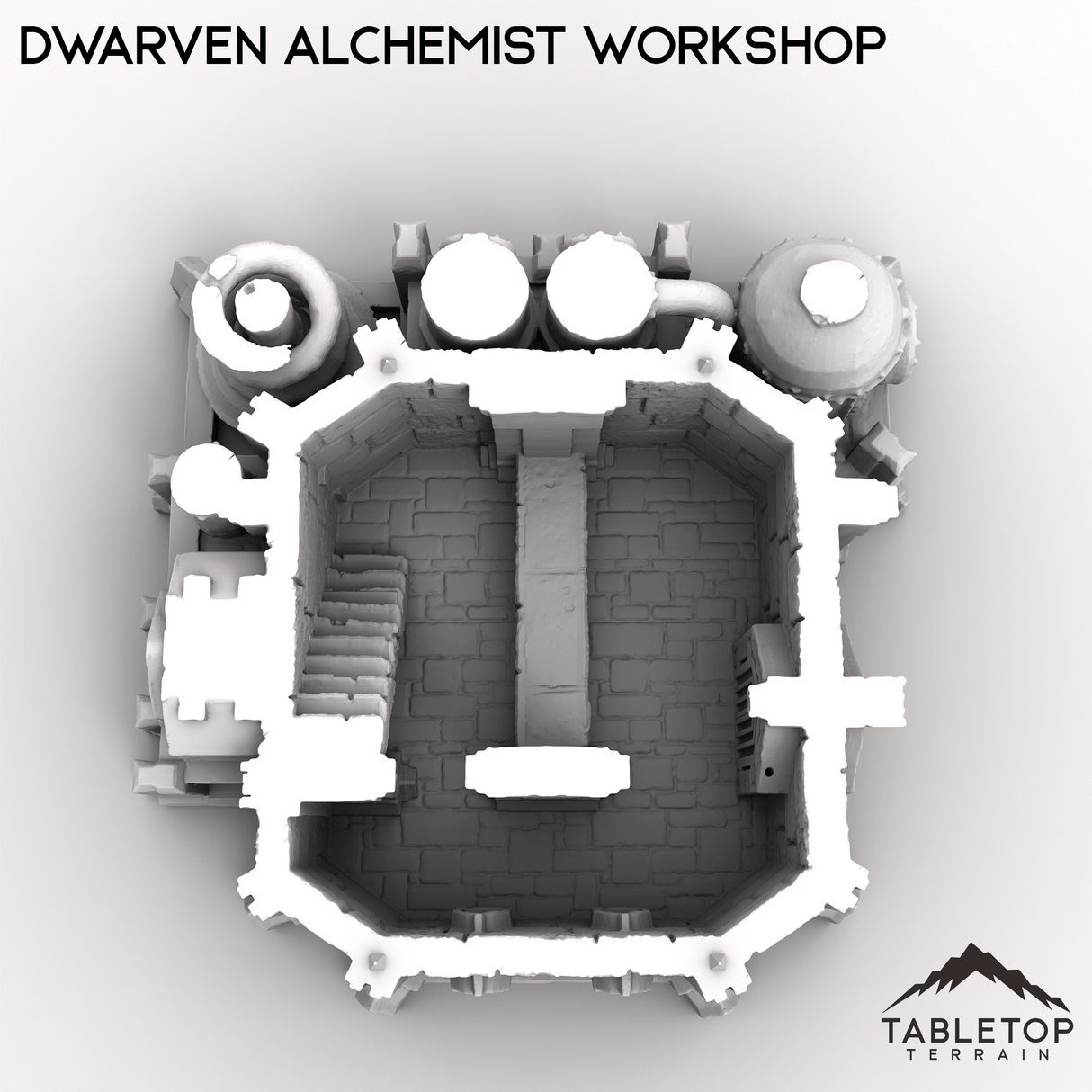 Tabletop Terrain Dungeon Terrain Dwarven Alchemist Workshop