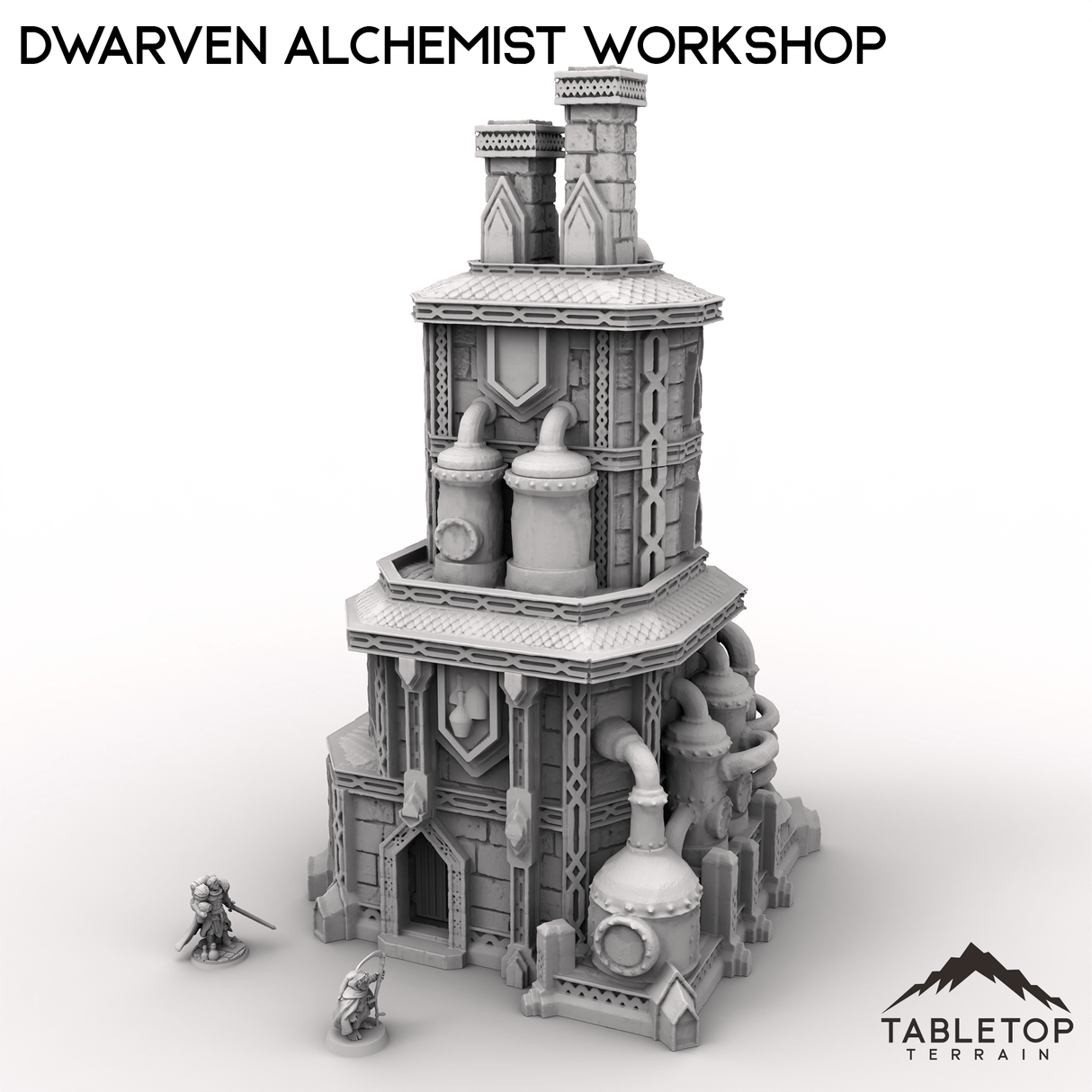 Tabletop Terrain Dungeon Terrain Dwarven Alchemist Workshop