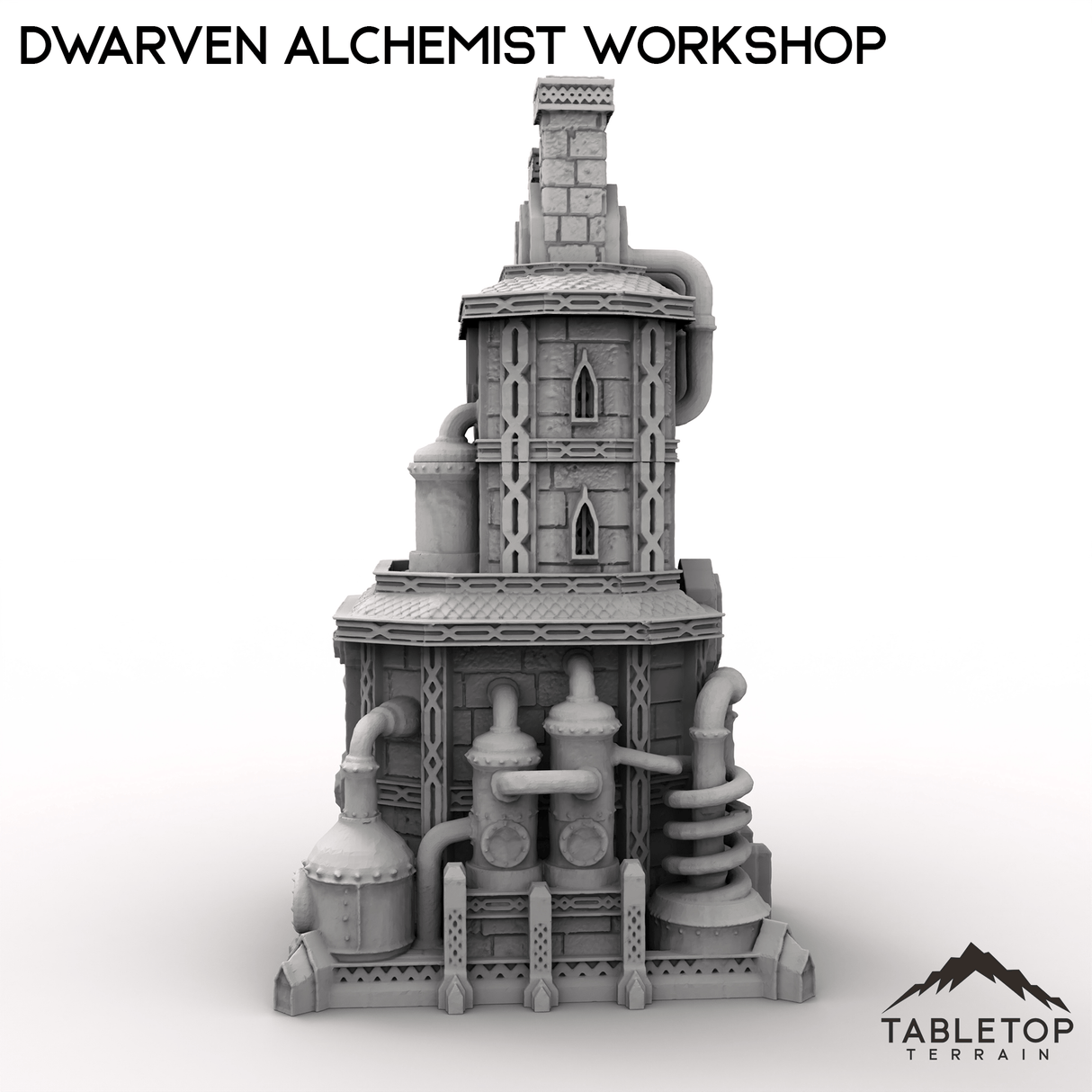 Tabletop Terrain Dungeon Terrain Dwarven Alchemist Workshop