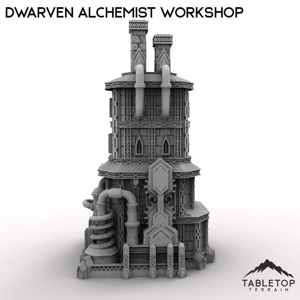 Tabletop Terrain Dungeon Terrain Dwarven Alchemist Workshop