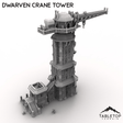 Tabletop Terrain Dungeon Terrain Dwarven Crane Tower