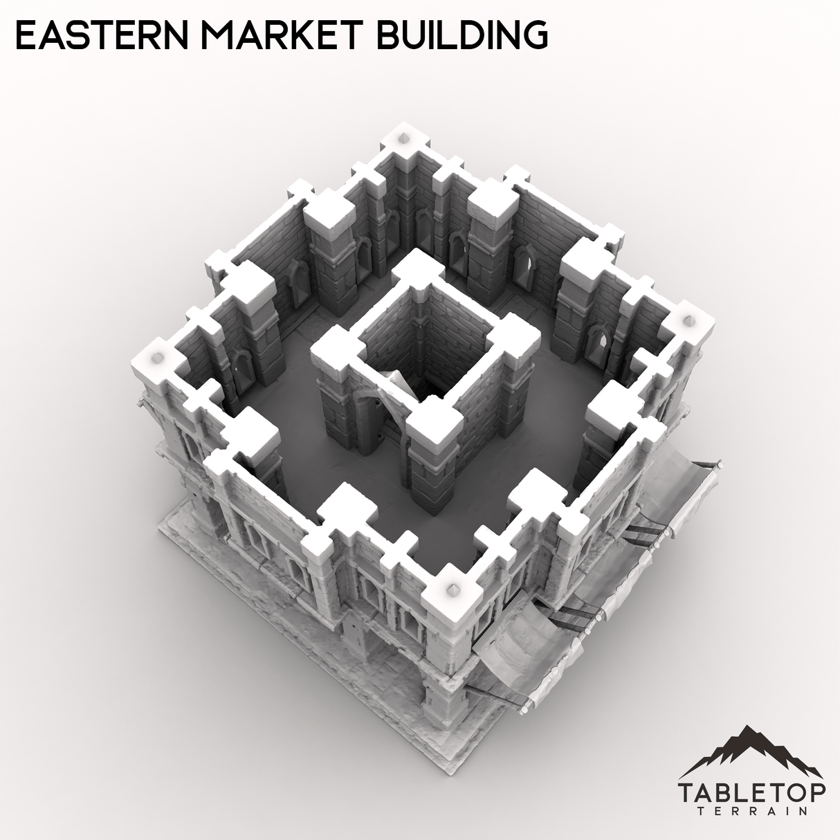 Tabletop Terrain Dungeon Terrain Eastern Market Building