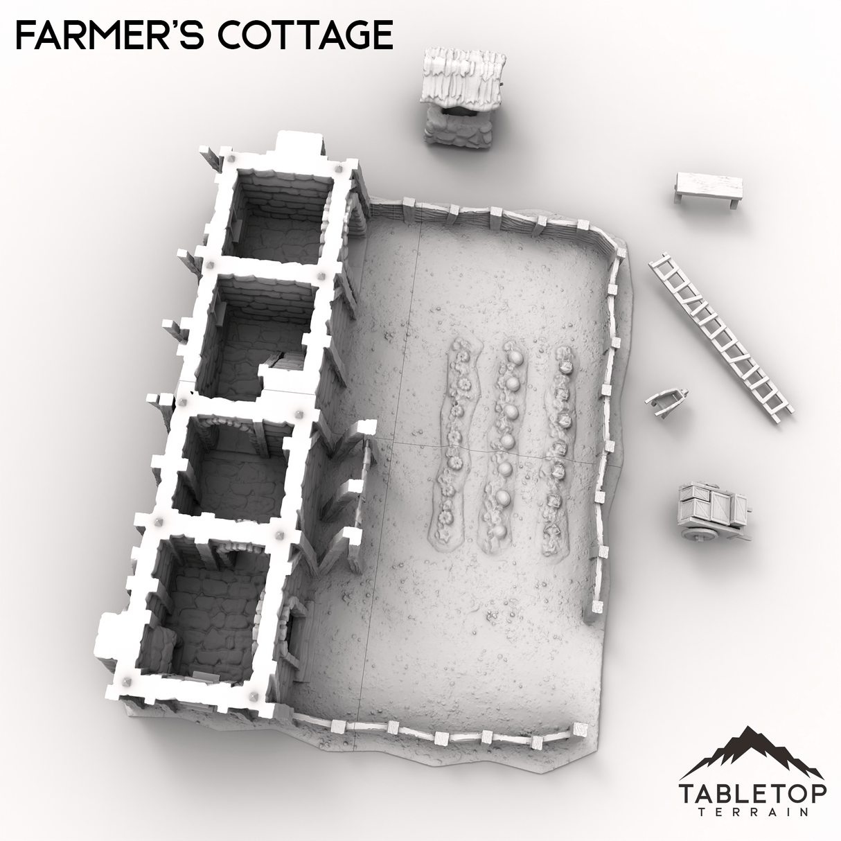 Tabletop Terrain Dungeon Terrain Farmer's Cottage