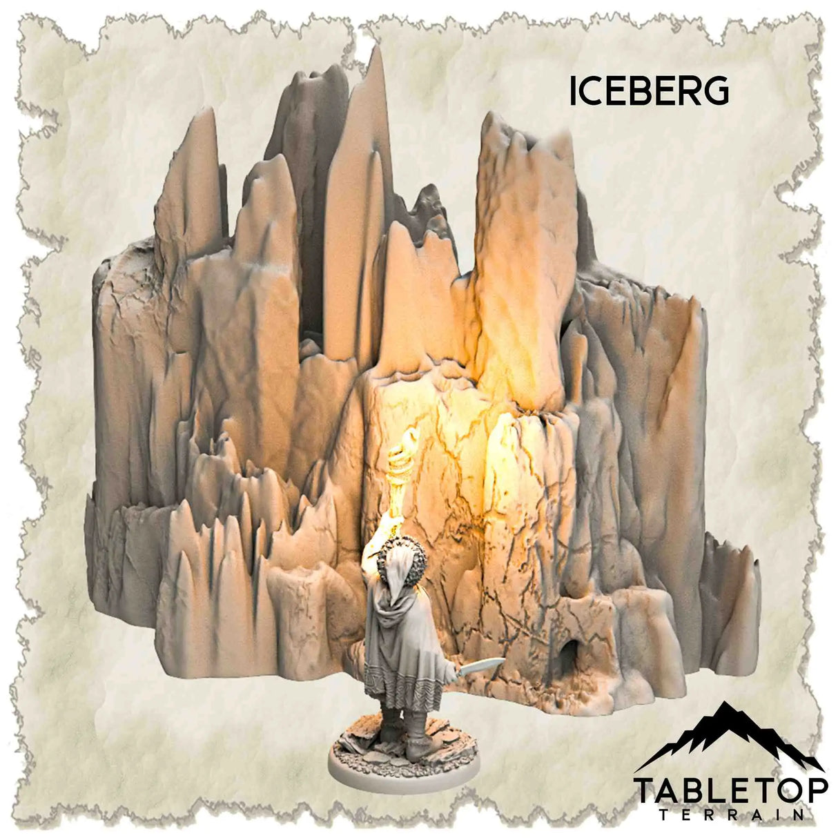 Tabletop Terrain Dungeon Terrain Frost Lands - Thematic Dungeon Terrain