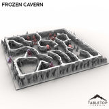 Tabletop Terrain Dungeon Terrain Frozen Cavern