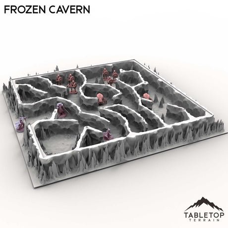 Tabletop Terrain Dungeon Terrain Frozen Cavern