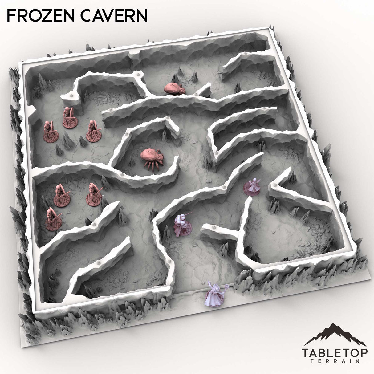 Tabletop Terrain Dungeon Terrain Frozen Cavern