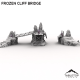 Tabletop Terrain Dungeon Terrain Frozen Cliff Bridge