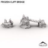 Tabletop Terrain Dungeon Terrain Frozen Cliff Bridge